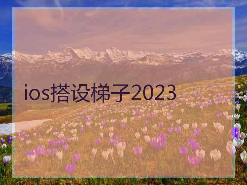 ios搭设梯子2023